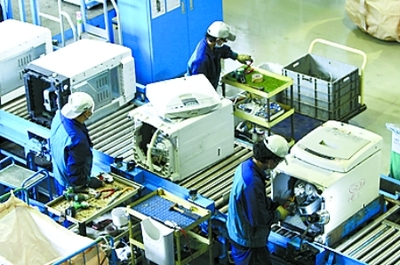 “吃”舊家電 環(huán)保技術(shù)開發(fā)的新路徑